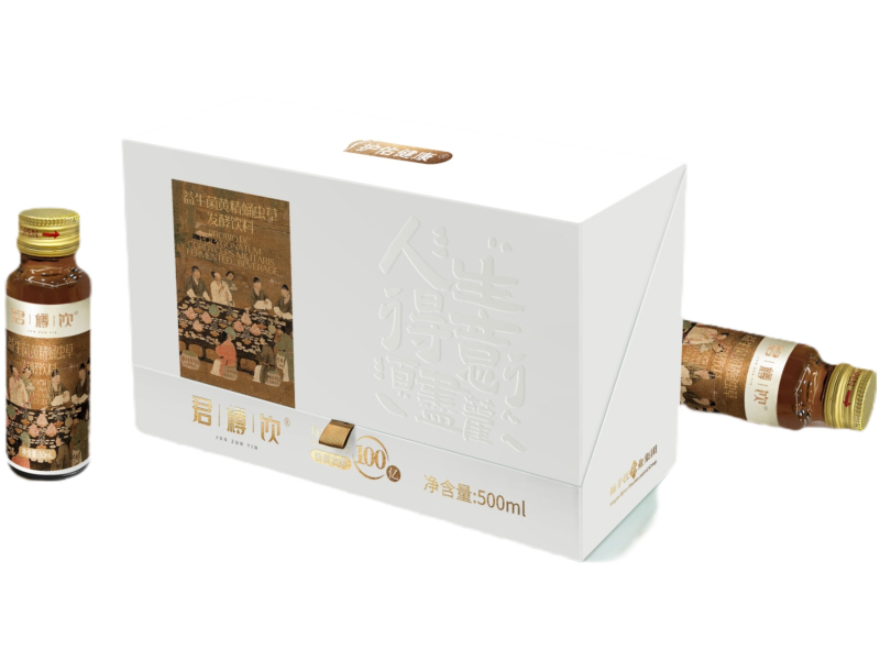 君樽飲<sup>?</sup>益生菌黃精蛹蟲草發酵飲料 君樽飲<sup>?</sup>益生菌黃精蛹蟲草發酵飲料